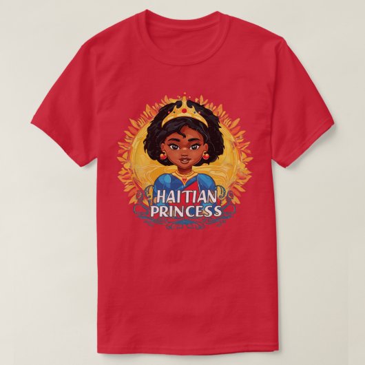 Haïtiaans 4 t-shirt (Design voorkant)