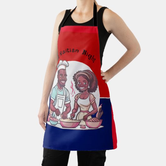 Haïtiaans design schort (Insitu)