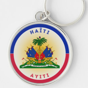 Haïtiaans Erfgoedembleem Sleutelhanger