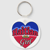 Haïtiaans meisje sleutelhanger (Voorkant)