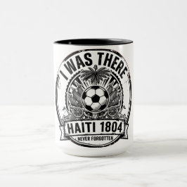Haïtiaans Nationaal Embleem Vintage Design Retro Mok