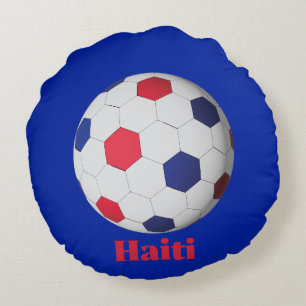 Haïtiaans Voetbal Rond Kussen