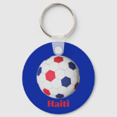 Haïtiaans Voetbal Sleutelhanger (Voorkant)