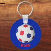 Haïtiaans Voetbal Sleutelhanger (Voorkant)