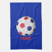 Haïtiaans Voetbal Theedoek (Verticaal)