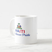 Haïtiaans Wapen | Elke Dag Trots Koffiemok (Voorkant links)