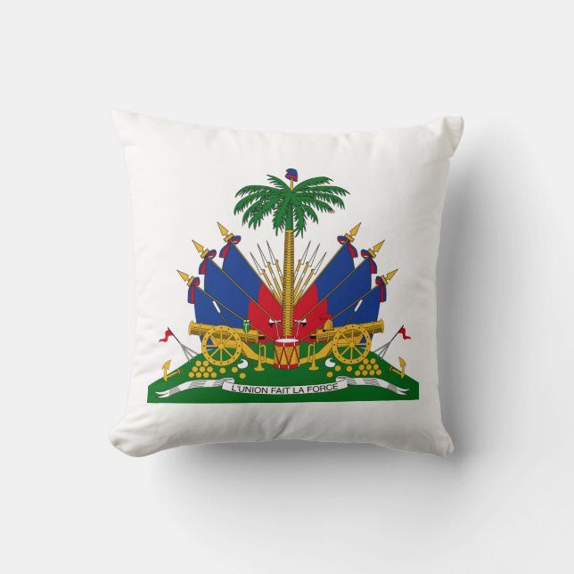 Haïtiaans Wapen (Haïti) Kussen (Voorkant)