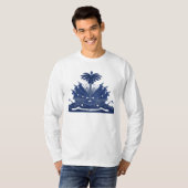 Haïtiaans wapen t-shirt (Voorkant volledig)