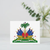 Haïtiaans wapenschild (Haïti) Briefkaart (Staand voorkant)