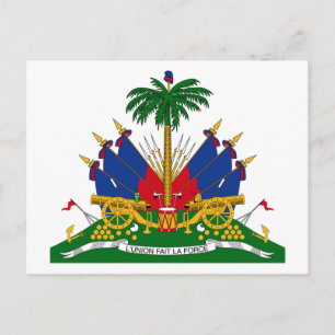 Haïtiaans wapenschild (Haïti) Briefkaart