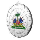 Haïtiaans wapenschild (Haïti) Dartbord (Voorkant Rechts)