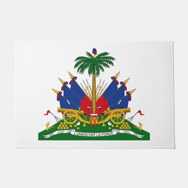 Haïtiaans wapenschild (Haïti) Deurmat (Voorkant)