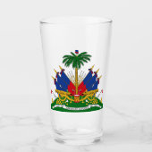 Haïtiaans wapenschild (Haïti) Glas (Voorkant)