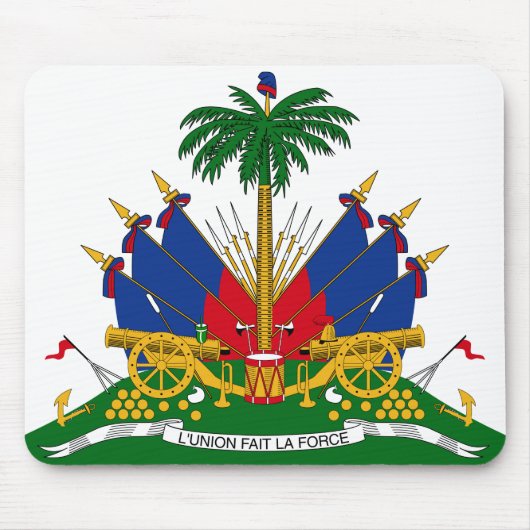 Haïtiaans wapenschild (Haïti) Muismat (Voorkant)