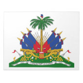 Haïtiaans wapenschild (Haïti) Notitieblok (Voorkant)