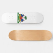 Haïtiaans wapenschild (Haïti) Persoonlijk Skateboard (Horizontaal)
