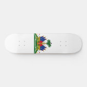 Haïtiaans wapenschild (Haïti) Persoonlijk Skateboard (Horizontaal)