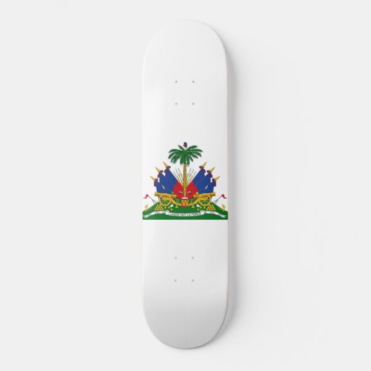 Haïtiaans wapenschild (Haïti) Persoonlijk Skateboard (Voorkant)
