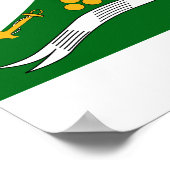 Haïtiaans wapenschild (Haïti) Poster (Hoek)