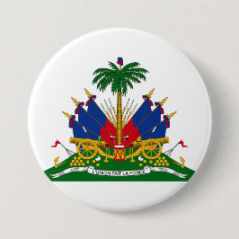 Haïtiaans wapenschild (Haïti) Ronde Button 7,6 Cm