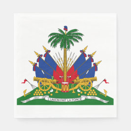 Haïtiaans wapenschild (Haïti) Servet