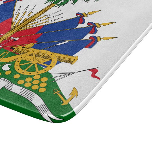 Haïtiaans wapenschild (Haïti) Snijplank (Hoek)