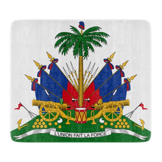 Haïtiaans wapenschild (Haïti) Snijplank (Voorkant)
