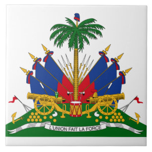 Haïtiaans wapenschild (Haïti) Tegeltje