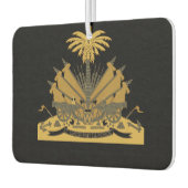 Haïtiaans wapenschild T-Shirt Luchtverfrisser (Links)