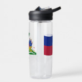 Haïtiaans wapenschild, vlag, Haïti Waterfles (Links)