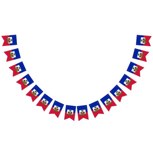 Haïtiaanse banners, Haïtiaanse vlag- of bruiloft Vlaggetjes (Alle)