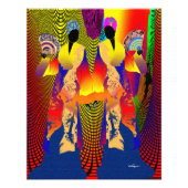 Haïtiaanse Creoolse Dame Foto Afdruk (Voorkant)