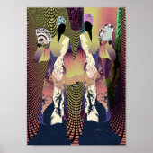 Haïtiaanse Creoolse Dame Poster (Voorkant)