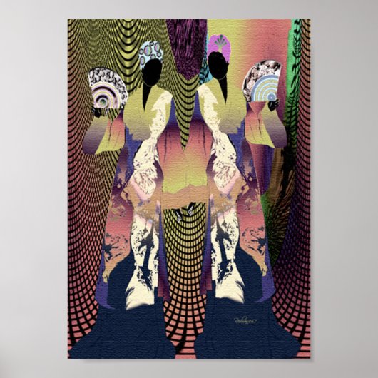 Haïtiaanse Creoolse Dame Poster (Voorkant)