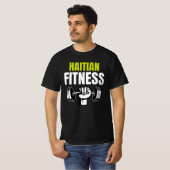 Haïtiaanse fitness t-shirt (Voorkant volledig)