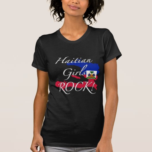 Haïtiaanse Girls Rock! T-shirt (Voorkant)
