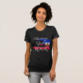 Haïtiaanse Girls Rock! T-shirt (Voorkant volledig)