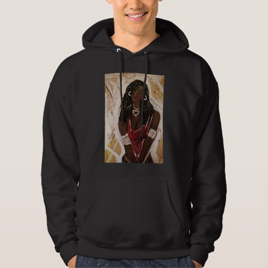 HAITIAANSE HARTVERSCHEURING HOODIE (Voorkant)