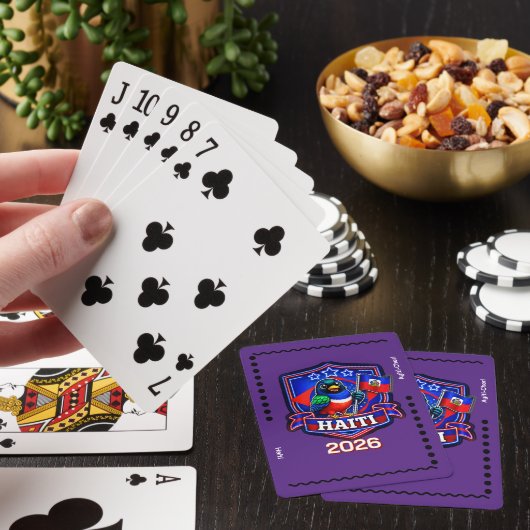 Haïtiaanse Kinderen Pokerkaarten (Insitu)