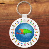 Haïtiaanse Kinderen Sleutelhanger (Voorkant)