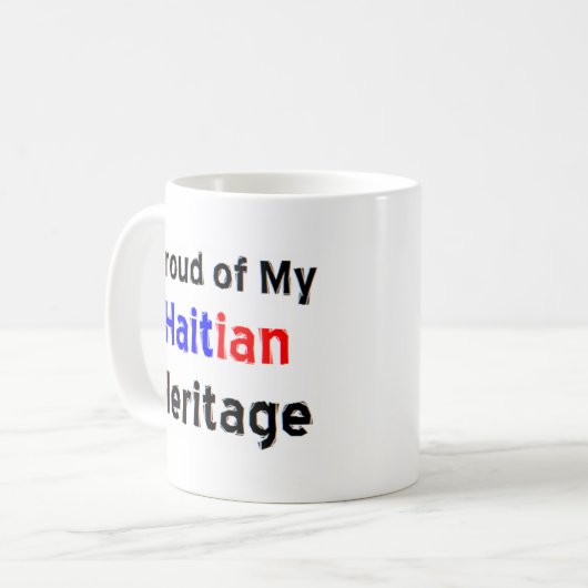 haïtiaanse koffie - mok (Voorkant links)