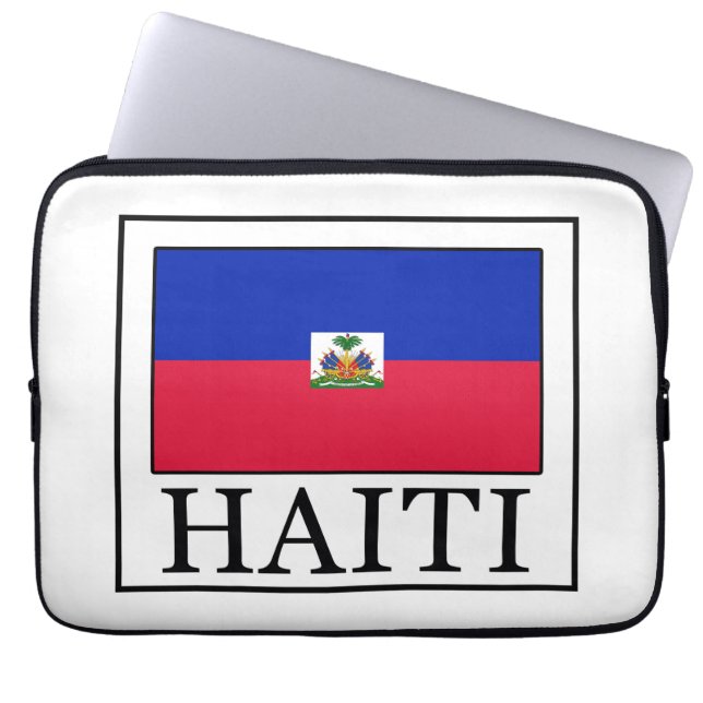 Haïtiaanse laptophoes laptop sleeve (Voorkant)