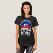 Haïtiaanse mama Mama Haitian American T-shirt (Voorkant volledig)
