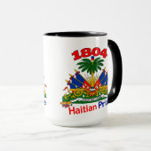 **Haïtiaanse Sfeer | 1804 Wapen Twee-Tons Mok** Mok (Voorkant rechts)
