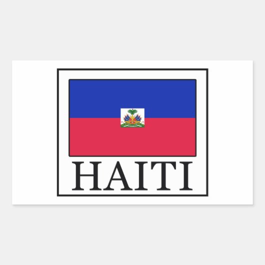 Haïtiaanse sticker (Voorkant)
