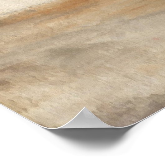 Haïtiaanse straatmuzikanten poster (Hoek)