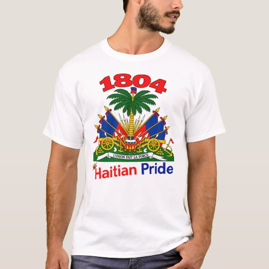 Haïtiaanse Vibes | 1804 Wapenschild T-shirt (Voorkant)