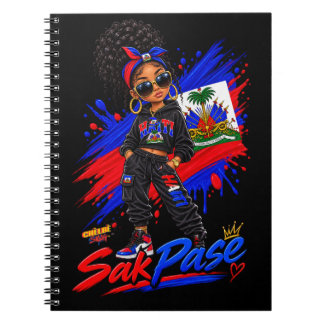 **Haïtiaanse Vibes | Sak Pase Haïtiaans Meisje Not Notitieboek