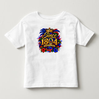 **Haïtiaanse Vibes | Sinds 1804 Haïtiaanse Trots T Kinder Shirts
