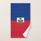Haitiaanse vlag bad handdoek (Handdoek)